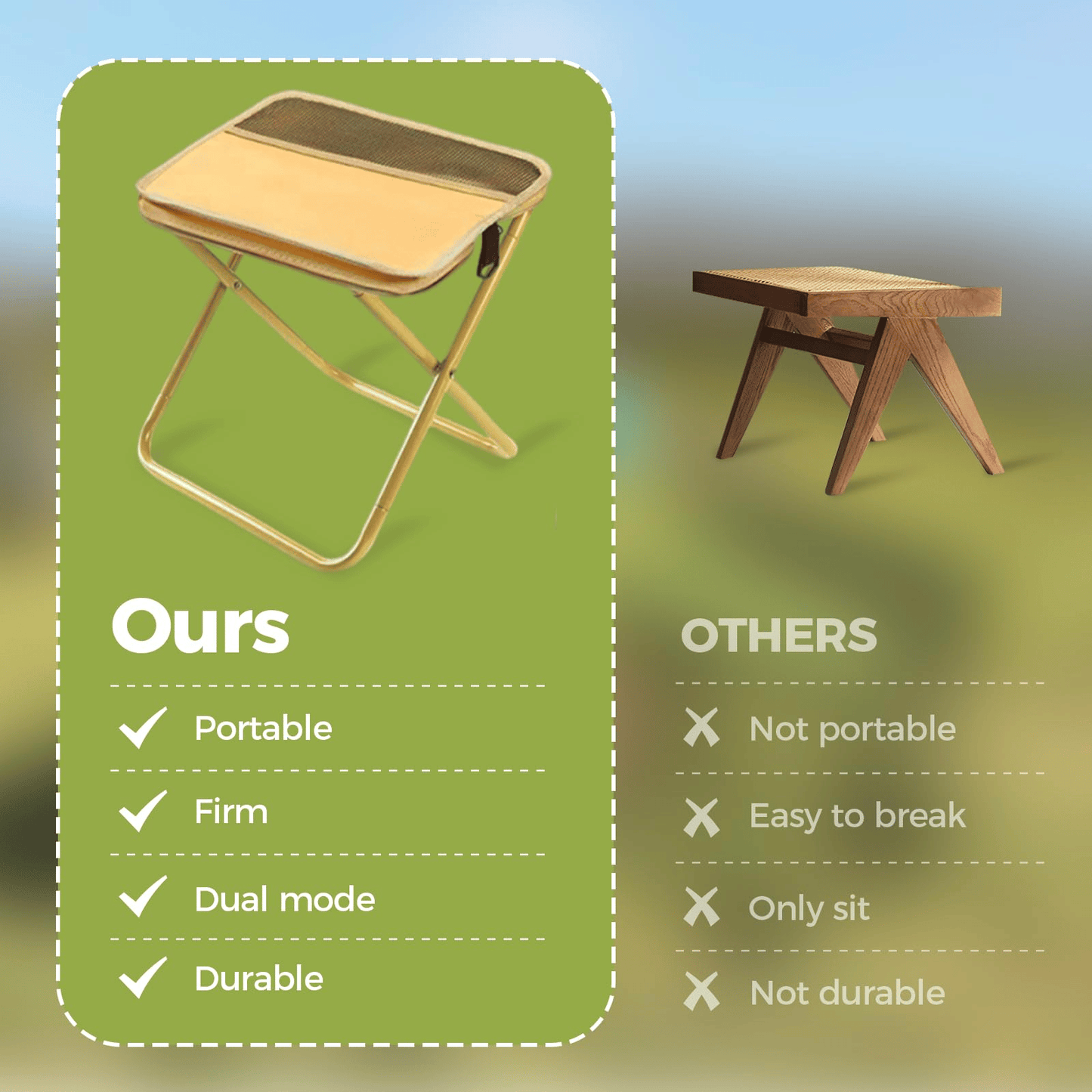 Pocket Adventure Stool