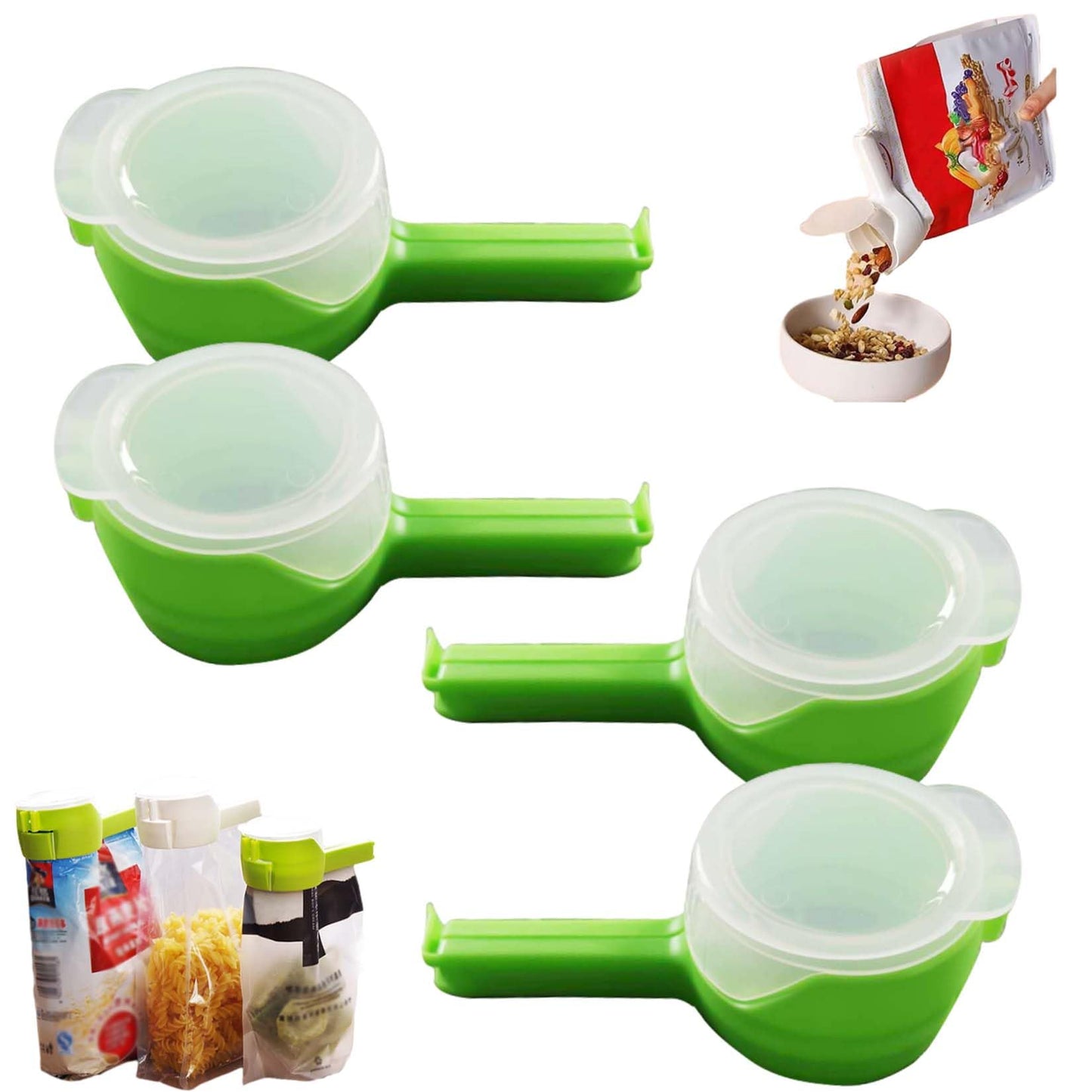 Airtight Pour Spout Clips