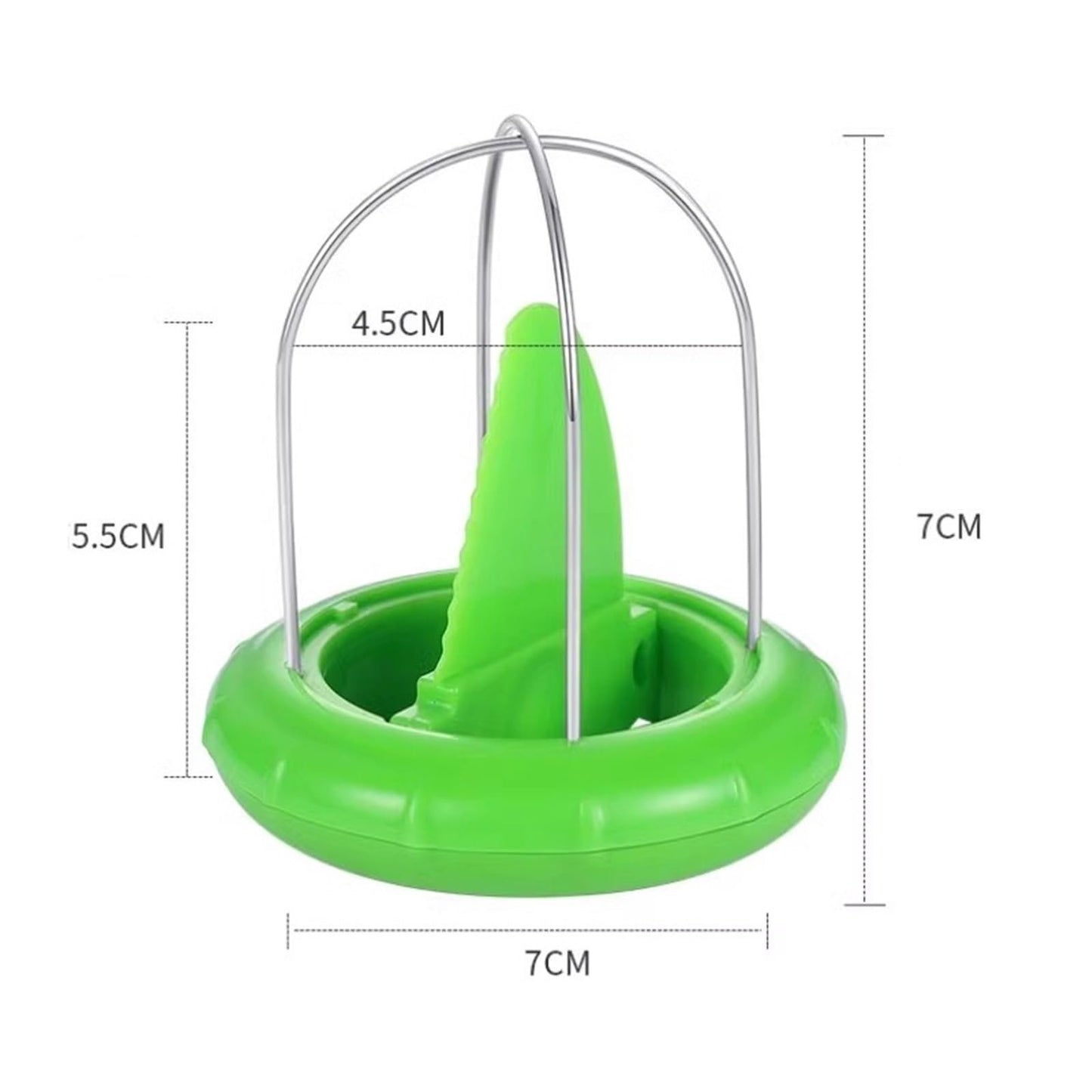 Green Kiwi Fruit Cut Digging Core Twister Slicer