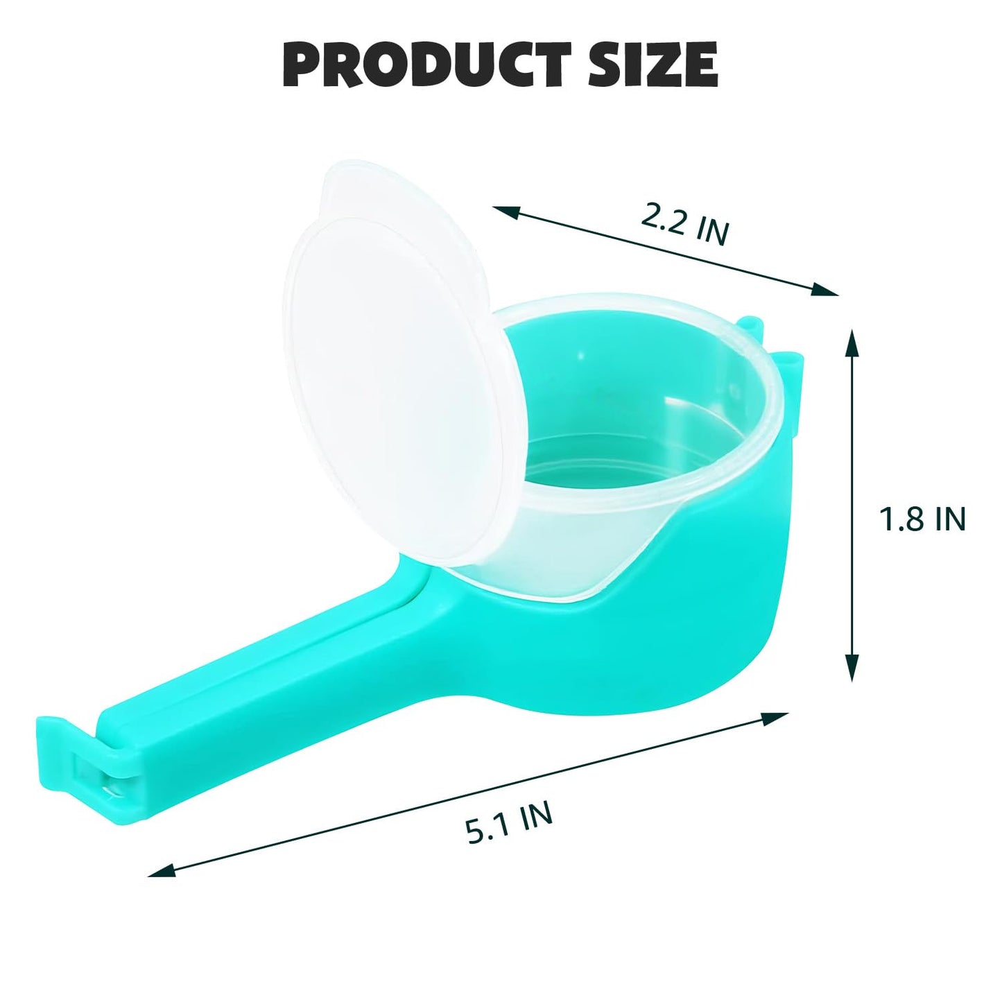 Airtight Pour Spout Clips