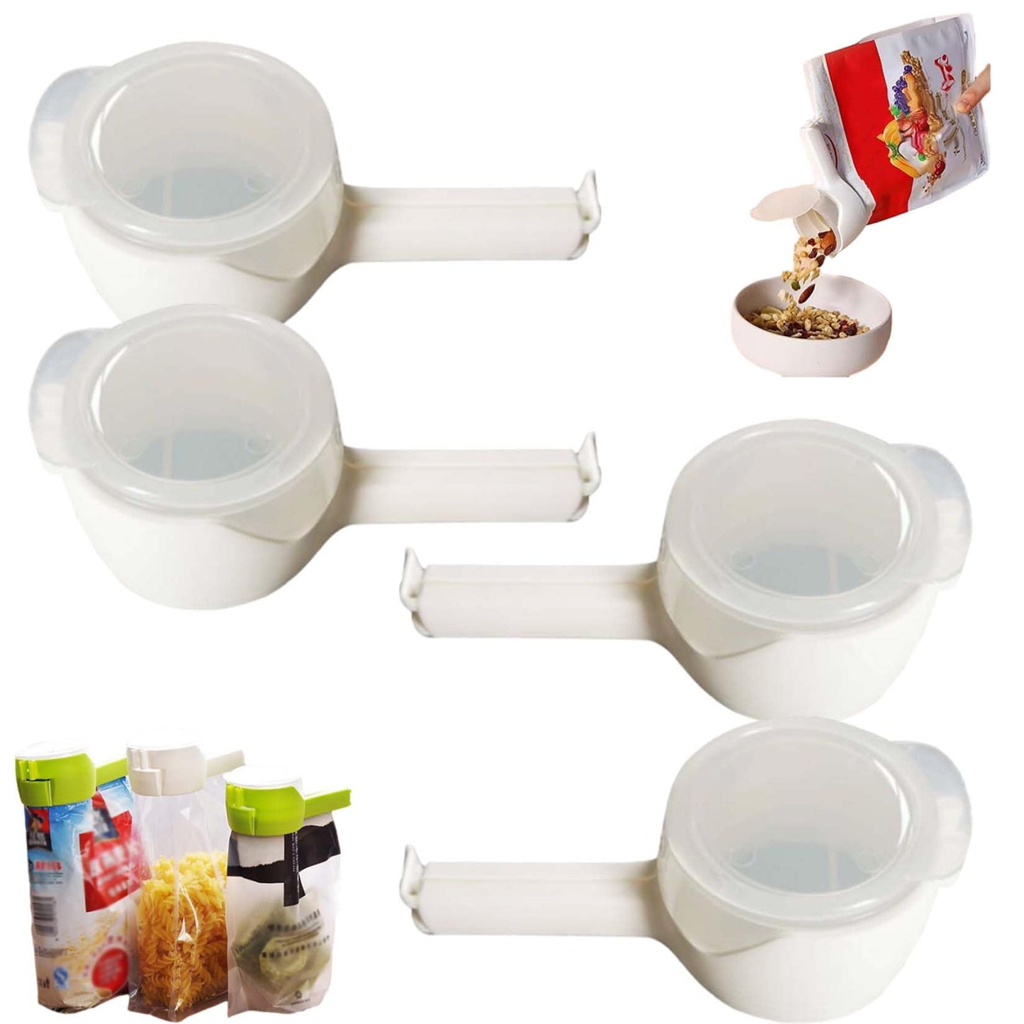 Airtight Pour Spout Clips