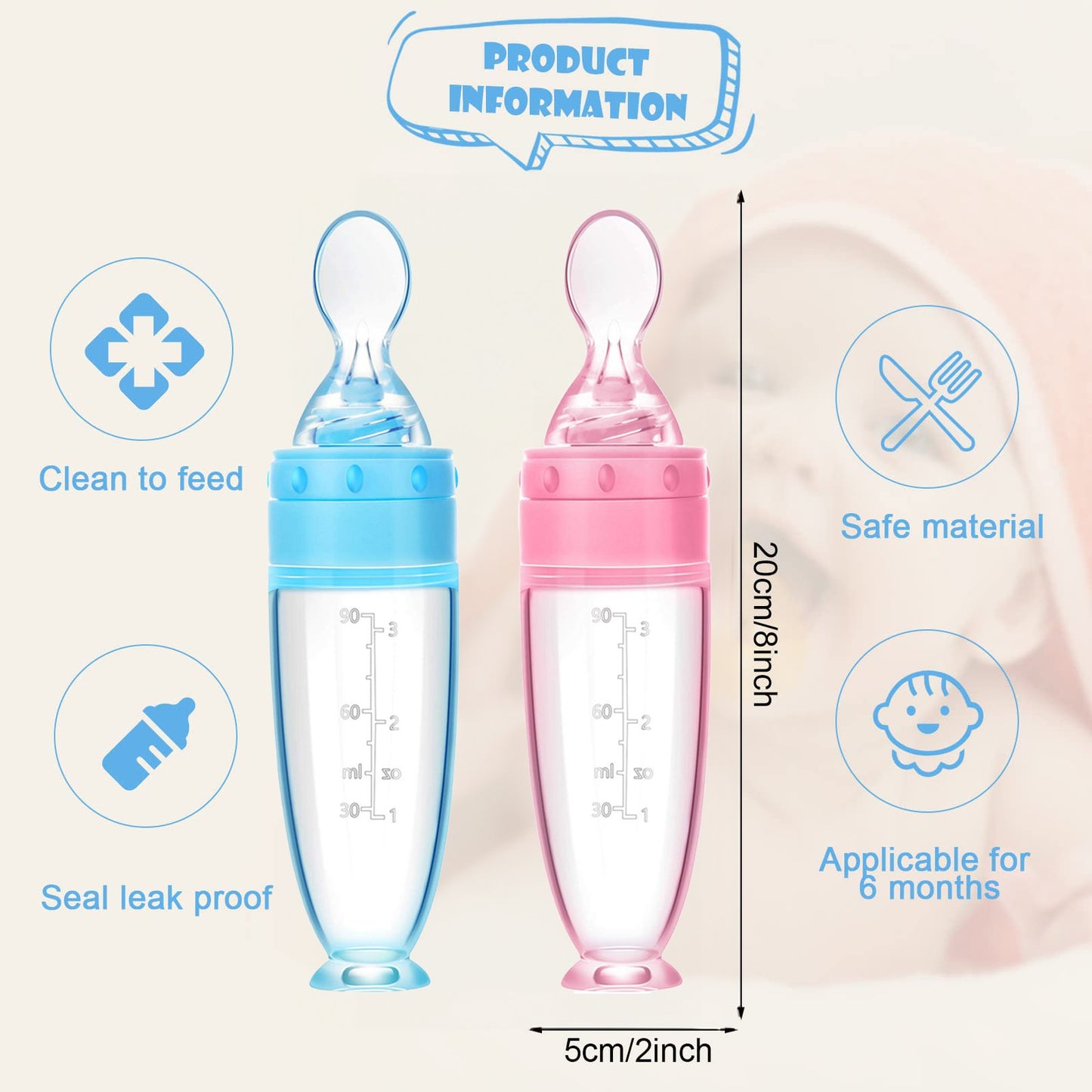 Easy Squeeze Baby Spoon