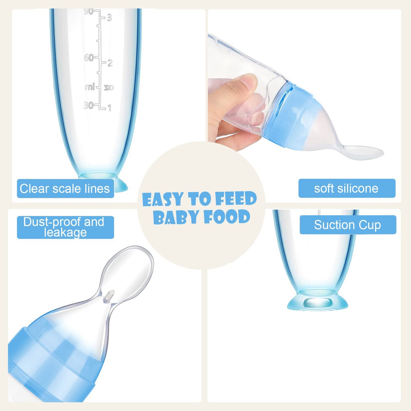 Easy Squeeze Baby Spoon