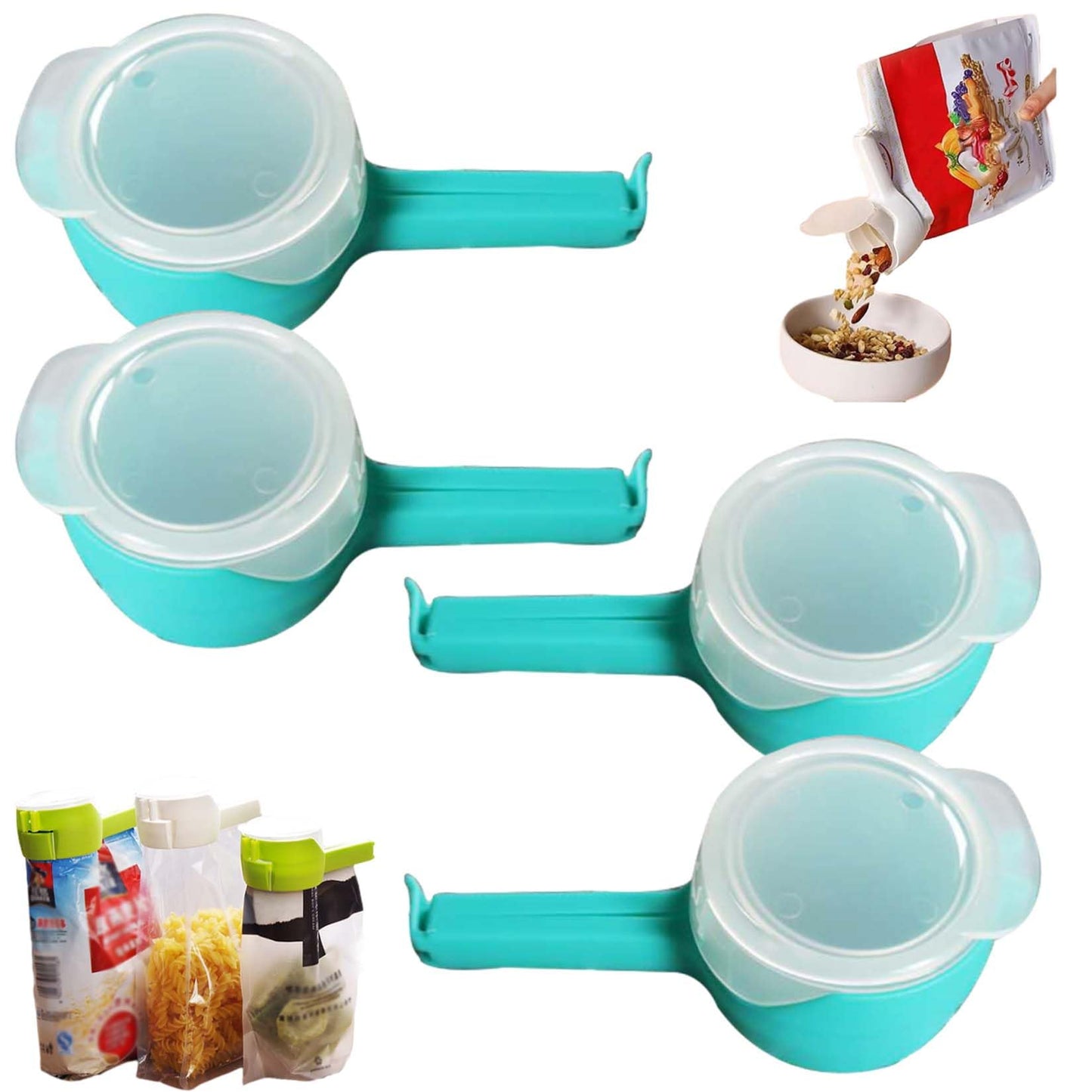 Airtight Pour Spout Clips